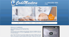 Desktop Screenshot of primacodemasters.net
